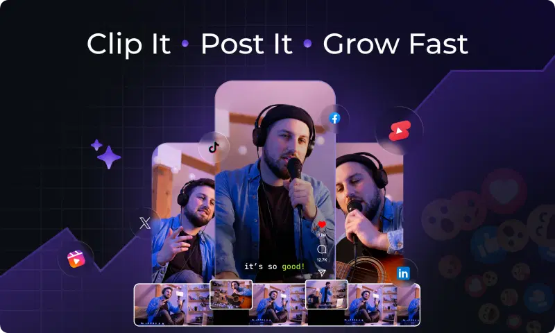 Clip It - Post It - Grow Fast